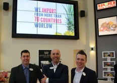 Richard van den Akker, Stefan van Uffelen en Patrick Stoffels van BUD Holland