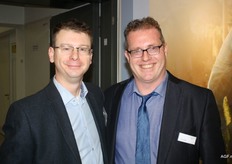 Friso poseert ook met Erik Flux van Nautilus, die na een ernstig auto-ongeluk weer helemaal back in business is