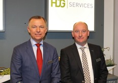 Jan-Maargen van Noort en Leander van Bellen (HDG Services)