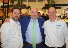 Het jaarlijkse familieplaatje met de gebroeders Andre, Erwin en Robert Setz