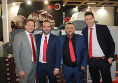 Job Schmidt, Alfonso Civera, Julio Castrillo en Sam Scheurs van Boix Europe