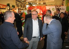 Deze mannen hadden veel zin in een foto.