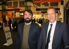 Thomas Bos van Thomasol met zijn collega Zsol Nagy