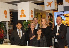 Het team van LBP met Francois Havinga, Joke en Anton Filippo, Catherine Schiller, Irma van der Kaaij en Donny van den Berg