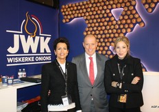 Lenny, Jaap en Chayenne Wiskerke van JWK Onions