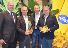 Jeronimo Poggio, Ronald Jacobs, Walter van der Kooij, Ron van Viegen van Fyffes.