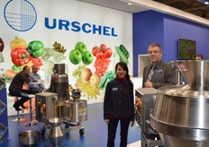 Urschel snijdt het vers.