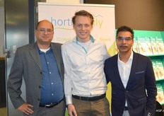 Paul Moerdijman, Jos de Pijper en Glenn Bainathsan van Axians.