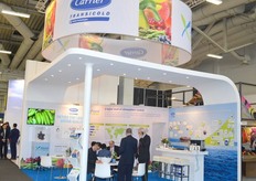 De mooie stand van Carrier Transicold.