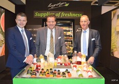 Albert de Vries, John Mulders en Rob Derks van Hoogesteger.