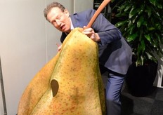 Kees Oskam wilde meer promotie van de conference peren in de Holland hal