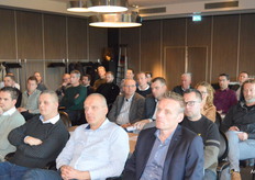 Lindert Moerdijk, Jaco Weststrate van MSP, Kees Bakker van Monie en Jaap Jonker van De Groot en Slot Allium B.V.