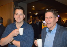 Bart Bos van OTC Organics en Frits van der Meulen van KCB.