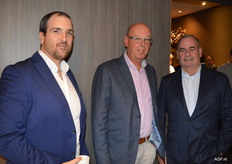 Derk van Stokkum van van der Lans, Kees van den Bosch van Freeland en Jan van der Lans.