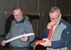 Jan  en Dignus zijn al aardig op dreef.