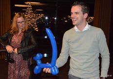 Lindert heeft het voor elkaar. En trots dat tie is.