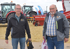 Ko Bliek van Jonika en Adrie Zandijk van Zandijk Uien