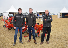 Erik Roelofs, Rik Massier en Ruud van der Gun van Reesink Agri