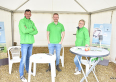 Corné den Braber, Karsten Rienstra en Marly van Oers van SmartFarm