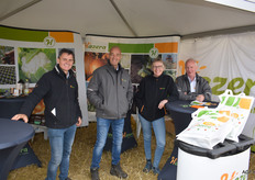 Het Hazera-team met John Schuurman, André Boot, Marion Vissers en Niels Dalgaard