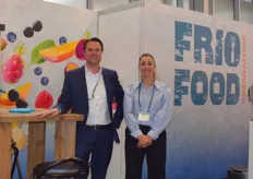 Matthijs Pool met zijn collega van van Frio Foods. Ze helpen bedrijven met het ontwikkelen van o.a. vriesvers groenteconcepten, van single groente tot aan mixen met eventueel al bijgevoegde kruiden