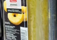 geschilde ananas