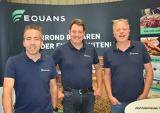 Rob Cruysen, Frank Vanaert en Berend Volders van Equans