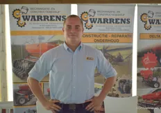 Sven Warrens van het gelijknamige mechanisatie- en constructiebedrijf uit Kapellebrug