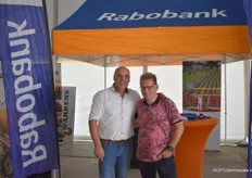 Bas Broos en Peter de Jong van Rabobank
