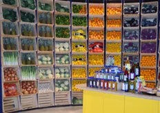 Ook veel groente en fruit op de stand van Makro