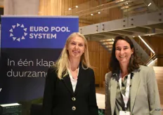 Siska Marcelis en Joy Coremans (Euro Pool System)