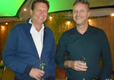 Marco Kroes en Jeroen van der Sar van Kroes aannemingsbedrijf.