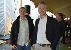 Jelle de Rijk en Matthijs Vlasblom vertegenwoordigden Staay Food Group