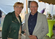 Ria en Arie den Dekker, laatstgenoemde is al jaren actief als commissionair