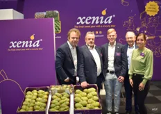 Xenia Europe: Bernd Feenstra, Pieter van Rijn, Raymond van Ojen, Jan Timmermans en Janiek van Dijk. The fresh sweet pear with a crunchy bite.