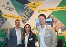 Henry van Hemert, Marta Viloria Lopez en Piet van den Oord van Oerlemans Packaging Group.