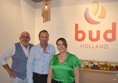 Bud Holland: Peter Hobert, Edwin Janssen en Sanne Vermeulen.