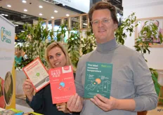 Marije Steenman en Niels Postma van Tapp.online. Zij ontwikkelen 100% recyclebare papieren dataloggers gemaakt van landbouwafval