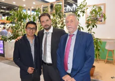 Salvador Miranda en Rodolto Meza van Hastec Fruit met Piet Schotel