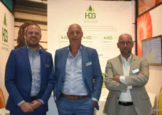 Stefan Loos, Stijn Verstijnen en Leander van Bellen van HDG Survey Group