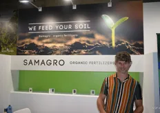 Koen Samyn van Samagro, gespecialiseerd in biologische meststoffen