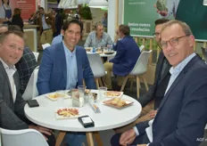 Paul Stoffels van Stoffels tomaten op bezoek bij Hans Driessen en collega van Nunhems