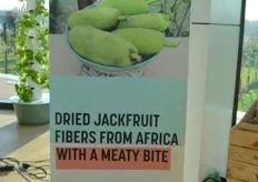 De verwerking van jackfruit tot fibers wordt geleid door vrouwen in Oeganda. Inez: "Dat vind ik heel belangrijk, want je ziet dat koffie, chocola, vanille voornamelijk geleid wordt door de mannen daar."