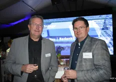 Joris Eversdijk (TES Groep) en Albert Straatman (Port Promotion Counsil Rotterdam)