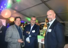 Albert Straatman (Rotterdam Port Promotion Counsil), Ted Holleman (Kramer Group) en Edward Koudijzer (Rail Service Center)
