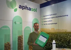 Stam Agro NV heeft Aphasol in de markt gezet. Een aminozuur biostimulant in België ontwikkeld en geproduceerd voor de akkerbouw gewassen zoals aardappelen, uien, wortelen en brassica's. Francis Verhaest.