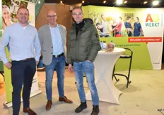 Martijn Doens en Niek van Loenhoud van AB Werkt hadden Andre Sinke van Sinke en van Langevelde op bezoek