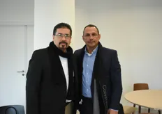 Roberto Velazquez en Eduardo Castillejos van EMEX, de nationale mango associatie van Mexico