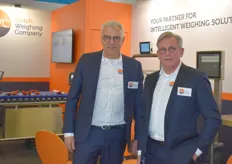 Johan Bok en Jan Damen van DWC-Dutch Weighing Company.