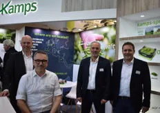 Het team van Kamps Sperziebonen met Marius Kamps, Niels Borst, Roy Peeters en Heinz Jakob Rottmann